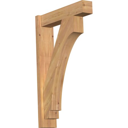 Imperial Block Smooth Outlooker, Western Red Cedar, 5 1/2W X 22D X 34H